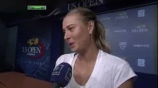 Русское интервью Маши ( US OPEN, 2 ROUND).mp4