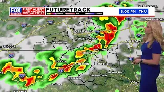 Storm chances increase into the Memorial Day weekend