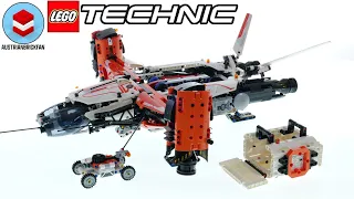 LEGO Technic 42181 VTOL Heavy Cargo Spaceship LT81 Speed Build Review