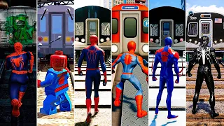 Evolution of Train Damage in Spider-Man Games (2002 - 2023)