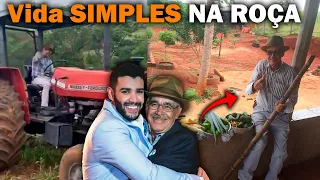 ASSIM VIVE O PAI DE GUSTTAVO LIMA NA SUA FAZENDA - VIDA HUMILDE