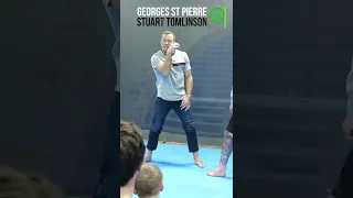 Georges St-Pierre MMA Training - How to Jab FAST