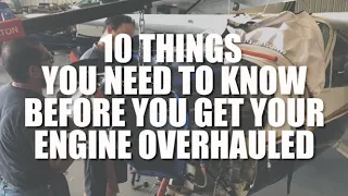 10 Things You Need To Know Before You Get Your Engine Overhauled