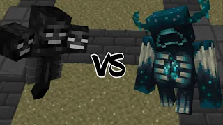 Minecraft Battle - Warden Vs. Wither