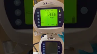 The hospital feeding machine sound