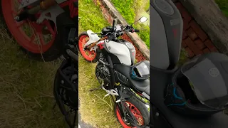 MT 15 stock exhaust sound #shorts #viral #mt15 ￼