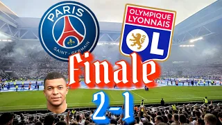 Psg vs Lyon (2-1) Finale coupe de France Vlog  dernier match de Mbappé avec le Psg!