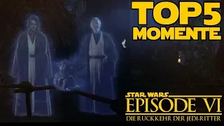 Die 5 BESTEN MOMENTE aus STAR WARS Episode VI: Die Rückkehr der Jedi-Ritter | MarcSarpei