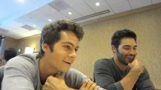 Teen Wolf's Dylan O'Brien & Tyler Hoechlin at SDCC 2013