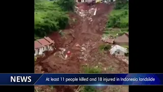 2021 Indonesia massive landslide