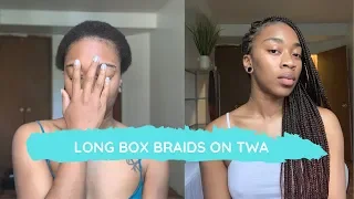 Protective Styling a TWA | Brittany's Room
