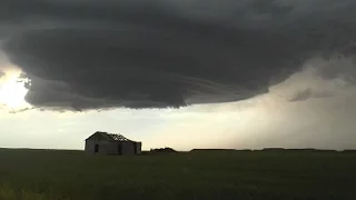 April 28, 2016 Gould, OK Mothership Supercell Thunderstorm w/ Timelapse