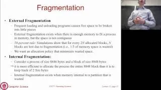 Lecture 11: Memory Management