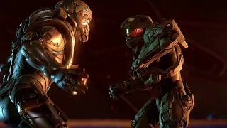 Halo 5: Guardians - Chief and Locke Fight Scene