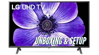 LG UHD 4K TV UN70 Unboxing & Setup