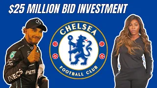 Serena Williams and Lewis Hamilton Commit $25 MILLION To Chelsea FC Bid