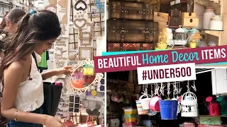 Beautiful Home Decor Items #Under500 | Ep 07 | Pinkvilla | Lifestyle | Crawford Market Shopping