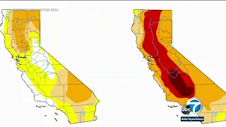 Parts of California now drought-free after recent storms