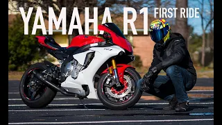 THIS bike is AWESOME! **2015 Yamaha R1 First Ride**