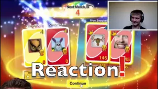 Uno Funny Moments - Battling Team Top Deck! Reaction