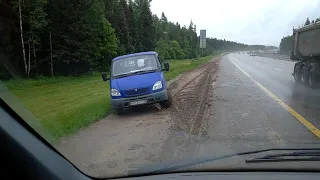 Соболь4×4 спас молоковоза:))