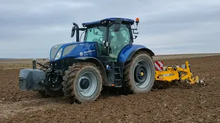 podrývání 2023/2024  | New Holland T7.225 | Claas Axion 850 | Bednar Terraland TN HM5R 3000