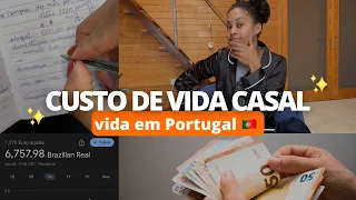 CUSTO DE VIDA DE UM CASAL EM PORTUGAL 🇵🇹 2024