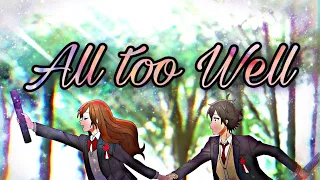 All Too Well AMV | HORIMIYA