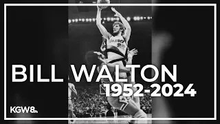 Portland Trail Blazers legend Bill Walton dies at 71