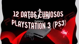 12 Datos Curiosos de Playstation 3 (PS3)