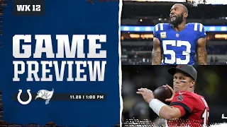 Week 12 Game Preview | Colts vs. Buccaneers