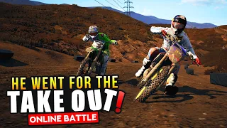 He Went For The Take Out! - Monster Energy Supercross 3 Gameplay