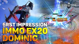 New Hero Dominic EX20 Immortal First Impression | Eternal Evolution