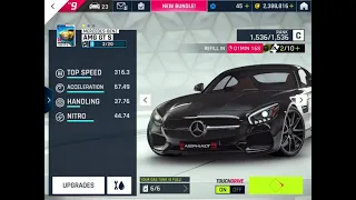 Mercedes Benz amg gt  s body kit hunt asphalt 9