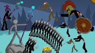 Magikill Vamp VS Zombies ! ENDLESS DEADS MODE | Night 6-10 ! Stick War: Legacy.