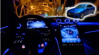 2023 Mercedes Benz AMG C43 | POV Night Drive