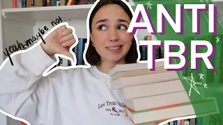 books i'll NEVER read | the anti tbr tag