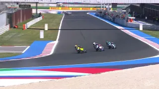 🏍️ Highlights #ETC Race 1 | Round 1 Misano | 2024 FIM JuniorGP™ World Championship