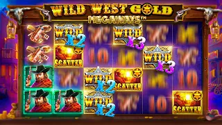 INSANE 1800$ WIN ON WILD WEST GOLD MEGAWAYS!