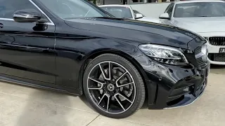 | 2019 Mercedes-Benz | C200 AMG Sedan | Black @MaxOuzasPrestigeCars