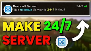 How to Make 24/7 Minecraft Server | *New Trick* | For Free !  🤯