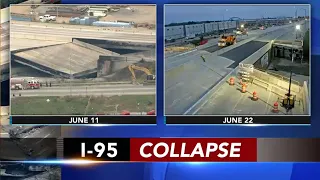 I-95 in Philadelphia to reopen with temporary lanes 2 weeks after collapse