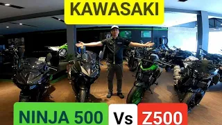 Kawasaki Z500 vs Ninja 500 2024 | Specs, Review, Price, Monthly Amortization, Kirby Motovlog