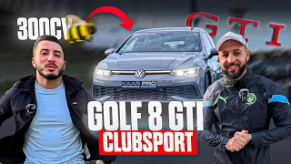 Golf 8 GTI clubsport (une abeille de 300CV!)