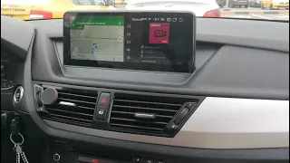 Установка HD экрана с Android в BMW X1 E84 / Android HD in BMW X1 E84 Installation