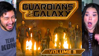 GUARDIANS OF THE GALAXY VOL. 3 Trailer Reaction! | Marvel | James Gunn | Chris Pratt | Zoe Saldana