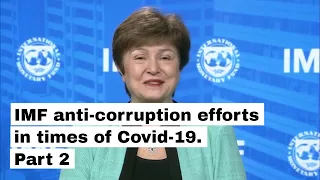 IMF anti-corruption efforts in times of Covid-19 | Part 2