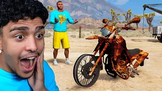 ENCONTRANDO MOTOS ABANDONADAS NO GTA 5!!!