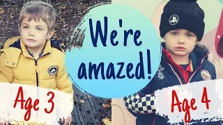 Our Nonverbal Autistic Son's Amazing Progress From Age 3 To Age 4!!