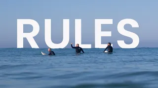 Learn to surf - surf etiquette